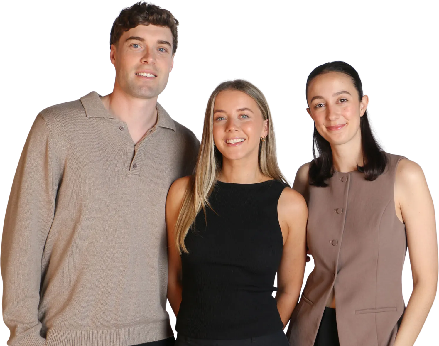 The three Senior Occupational Therapists of Odyssey Therapy Services standing together